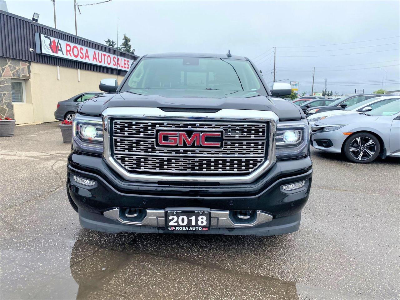 2018 GMC Sierra 1500 4WD Crew Cab 143.5" Denali beige Leather No Accide Photo2