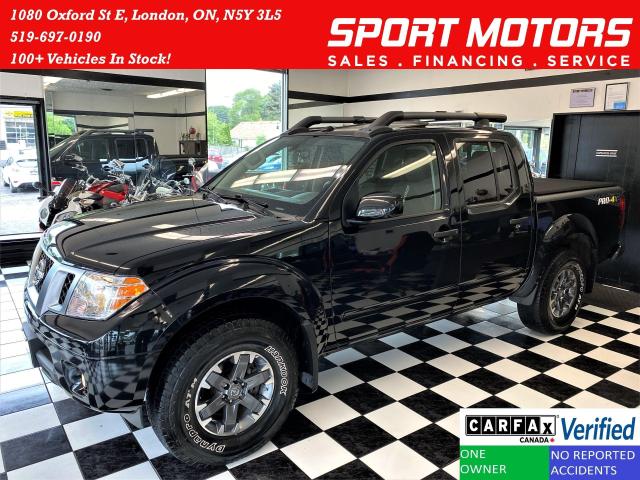 2019 Nissan Frontier Pro-4X 4.0L V6 4x4+Roof+GPS+Cover+CLEAN CARFAX Photo1