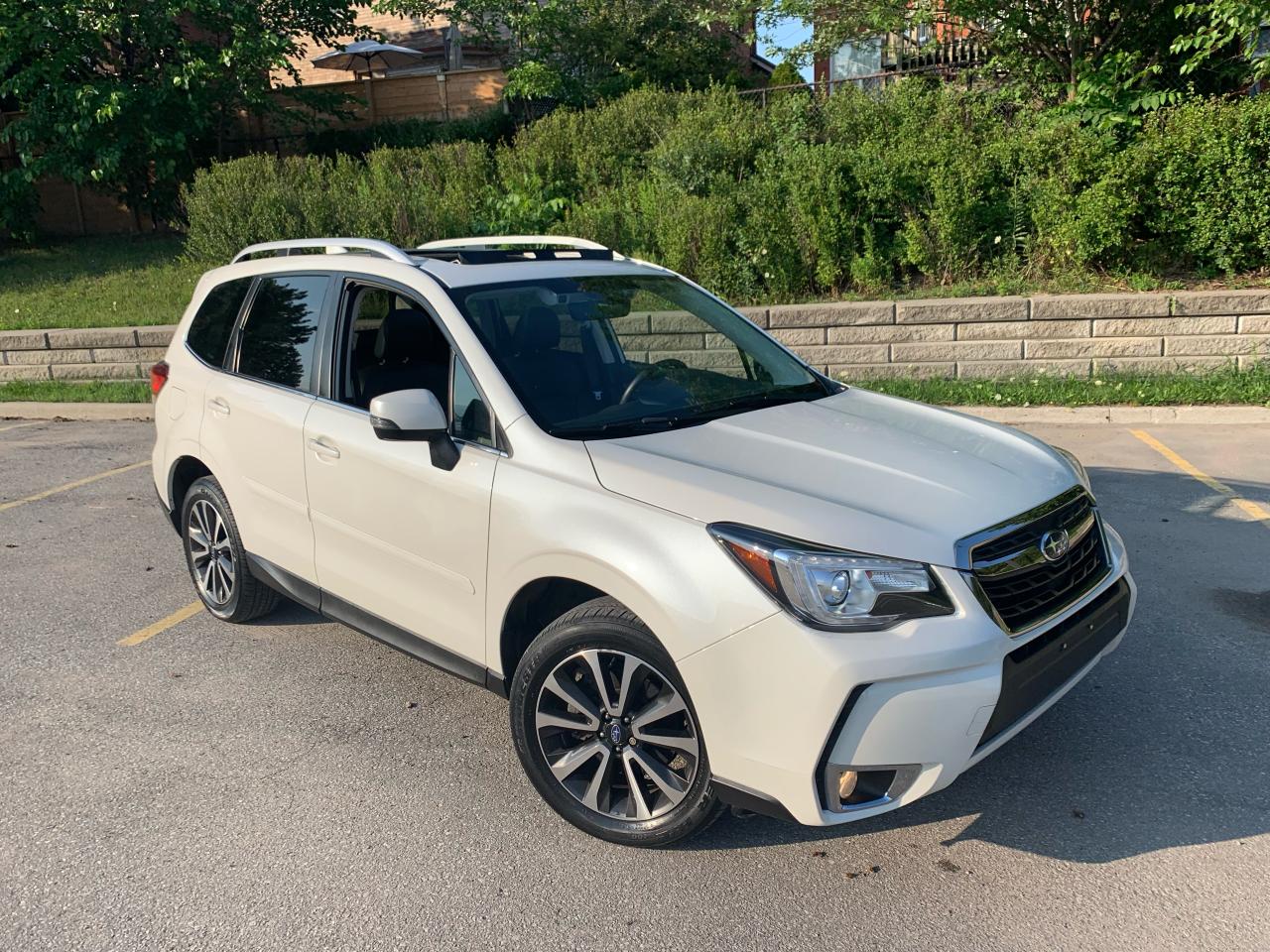 <p><em><strong>DRIVES LIKE NEW!! </strong></em><em><strong>YES,.....ONLY 38,976 KMS! <br /></strong></em></p><p><em><strong>1 LOCAL ONTARIO VEHICLE!  NO INSURANCE CLAIMS!! NON-SMOKER! </strong></em></p><p><em><strong>TOP OF THE LINE MODEL!!</strong></em><br /><br /><em><strong>2017 SUBARU FORESTER XT 2.0 TURBO LIMITED WITH TECHNOLGY PACKAGE - FULLY EQUIPPED*** SUBARUS EYE SIGHT SAFETY OPTION, GPS/NAVIGATION, PANORAMIC DUAL GLASS MOON ROOF,POWER/LEATHER HEATED SEATS (FRONT AND REAR SEATS) WITH MEMORY SEATING/POSITIONING, HARMON KARDON STEREO, PWR. TAILGATE</strong></em><em style=font-size: 1em;><strong>, BLIND SPOT MONITORING, LANE ASSIST, BACK UP CAMERA, ALLOY WHEELS, FOG LIGHTS,AND MUCH MORE!!!!*** </strong></em></p><p><br />ONLY 38,976KMS. NOT A MISPRINT!!! YES,.....ONLY 38,976 1 LOCAL OWNER KMS.!!!</p><p><br />FULLY LOADED!! GPS-NAVIGATION, BACK-UP CAMERA, HARMON KARDON PREMIUM SOUND SYSTEM, LEATHER INTERIOR - HEATED POWER SEATS (FRONT AND REAR), HUGE POWER GLASS PANORAMIC MOONROOF,  4 CYLINDER/2.0 LITRE ENGINE, ALL-WHEEL DRIVE, PROXIMITY/KEYLESS ENTRY, PUSH BUTTON START, DUAL CLIMATE CONTROL. BLIND SPOT MONITORING, ALLOYS WHEELS, CRUISE CONTROL, PW, PM, PS, PB, ABS,....TOO MANY OPTIONS TO LIST!!!</p><p><span style=text-decoration: underline;><em><strong>THE ALL-IN SELLING PRICE INCLUDES ALL OF THE FOLLOWING LISTED BELOW:</strong></em></span></p><p>*****CLICK HERE FOR FREE CARFAX HISTORY REPORT-CLEAN - NO INSURANCE CLAIMS!!</p><p><a href=https://vhr.carfax.ca/?id=p7FsKsFvfJCCJltGA1ggyI8mV1HML9Nf>https://vhr.carfax.ca/?id=p7FsKsFvfJCCJltGA1ggyI8mV1HML9Nf</a></p><p> </p><p>*****SAFETY CERTIFICATION INCLUDED-BALANCE OF SUBARU FACTORY WARRANTY</p><p>*****FRESH OIL AND FILTER CHANGE INCLUDING 100 POINT INSPECTION</p><p>ONLY HST, LICENCE FEE & OMVIC FEE ($10.00) ARE EXTRA.<br /><br />NO OTHER (HIDDEN) FEES EVER!<br /><br /><em><strong>PLEASE CALL 416-274-AUTO (2886) TO SCHEDULE AN APPOINTMENT AND TO ENSURE VEHICLE AVAILABILITY.</strong></em><br /><br /><em><strong>R</strong><strong>ICHSTONE FINE CARS INC.</strong></em><br /><em><strong>855 ALNESS STREET, UNIT 17</strong></em><br /><em><strong>TORONTO, ONTARIO</strong></em><br /><em><strong>M3J 2X3</strong></em></p><p><em><strong>416-274-AUTO (2886)</strong></em></p><p>WE ARE AN OMVIC CERTIFIED DEALER AND PROUD MEMBER OF THE UCDA.<br /><br /><em><strong>SERVING TORONTO/GTA & CANADA WIDE SALES SINCE 2000!!</strong></em><br /><br />WE CAN ASSIST OUT OF PROVINCE PURCHASERS, AS WELL.</p>