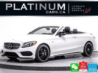 Used 2017 Mercedes-Benz C-Class AMG C43 4MATIC Convertible, AMG PKG, CAM,NAV for sale in Toronto, ON