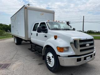 2007 Ford F-650 CREW CAB BOX TRUCK- CAT C7 - Photo #6