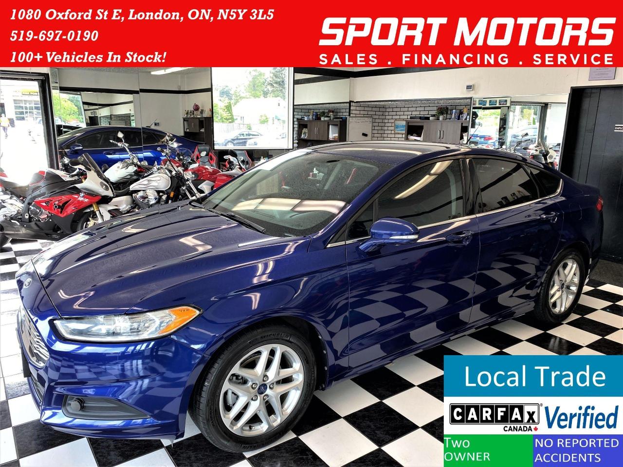 2013 Ford Fusion SE+Camera+Bluetooth+GPS+Heated Seats+CLEAN CARFAX