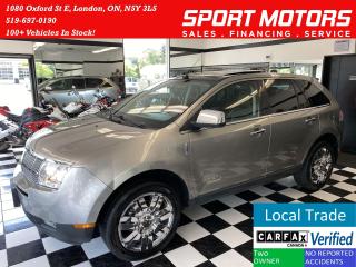 Used 2008 Lincoln MKX AWD+Vented Leather Seats+GPS+Roof+CLEAN CARFAX for sale in London, ON