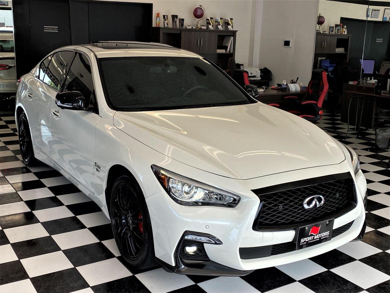 2019 Infiniti Q50 I-Line Red SPORT 400 AWD+TECH+360 Cam+CLEAN CARFAX - Photo #5
