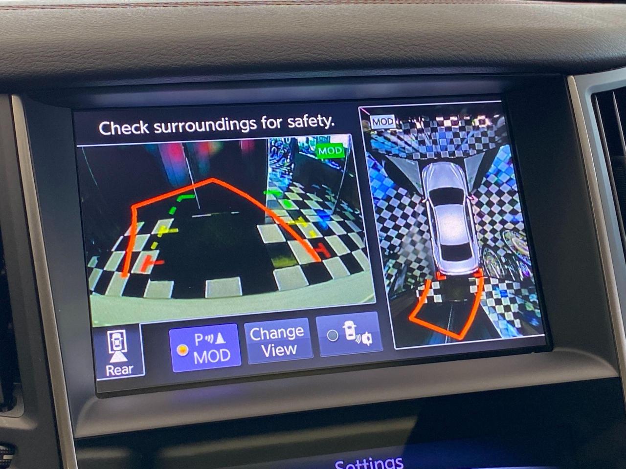2019 Infiniti Q50 I-Line Red SPORT 400 AWD+TECH+360 Cam+CLEAN CARFAX - Photo #11