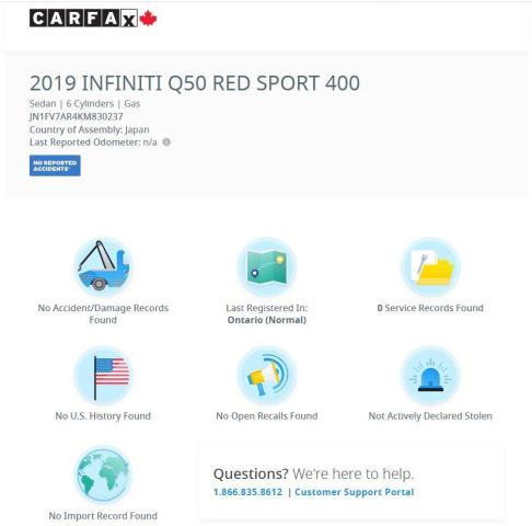 2019 Infiniti Q50 I-Line Red SPORT 400 AWD+TECH+360 Cam+CLEAN CARFAX Photo13