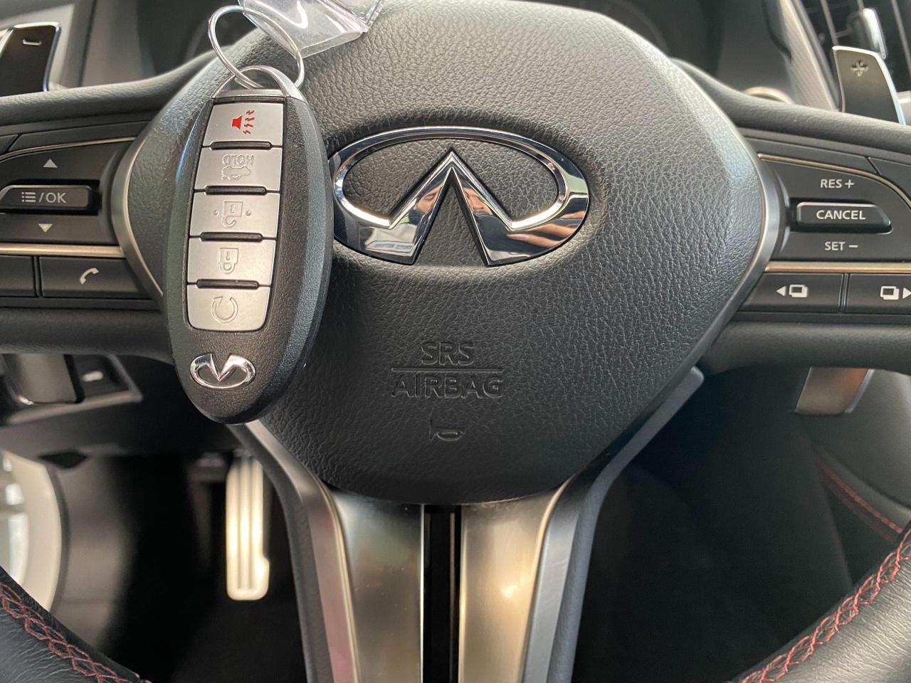 2019 Infiniti Q50 I-Line Red SPORT 400 AWD+TECH+360 Cam+CLEAN CARFAX - Photo #16