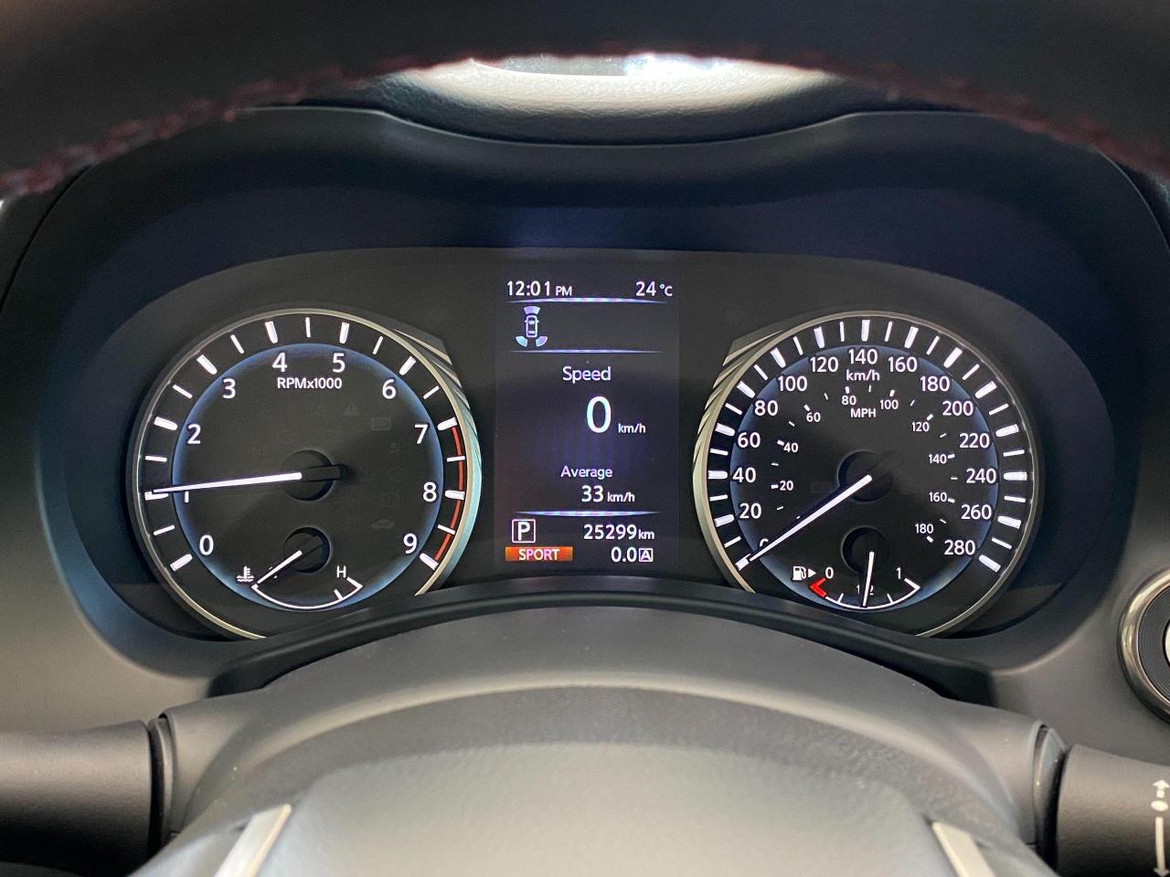 2019 Infiniti Q50 I-Line Red SPORT 400 AWD+TECH+360 Cam+CLEAN CARFAX - Photo #17