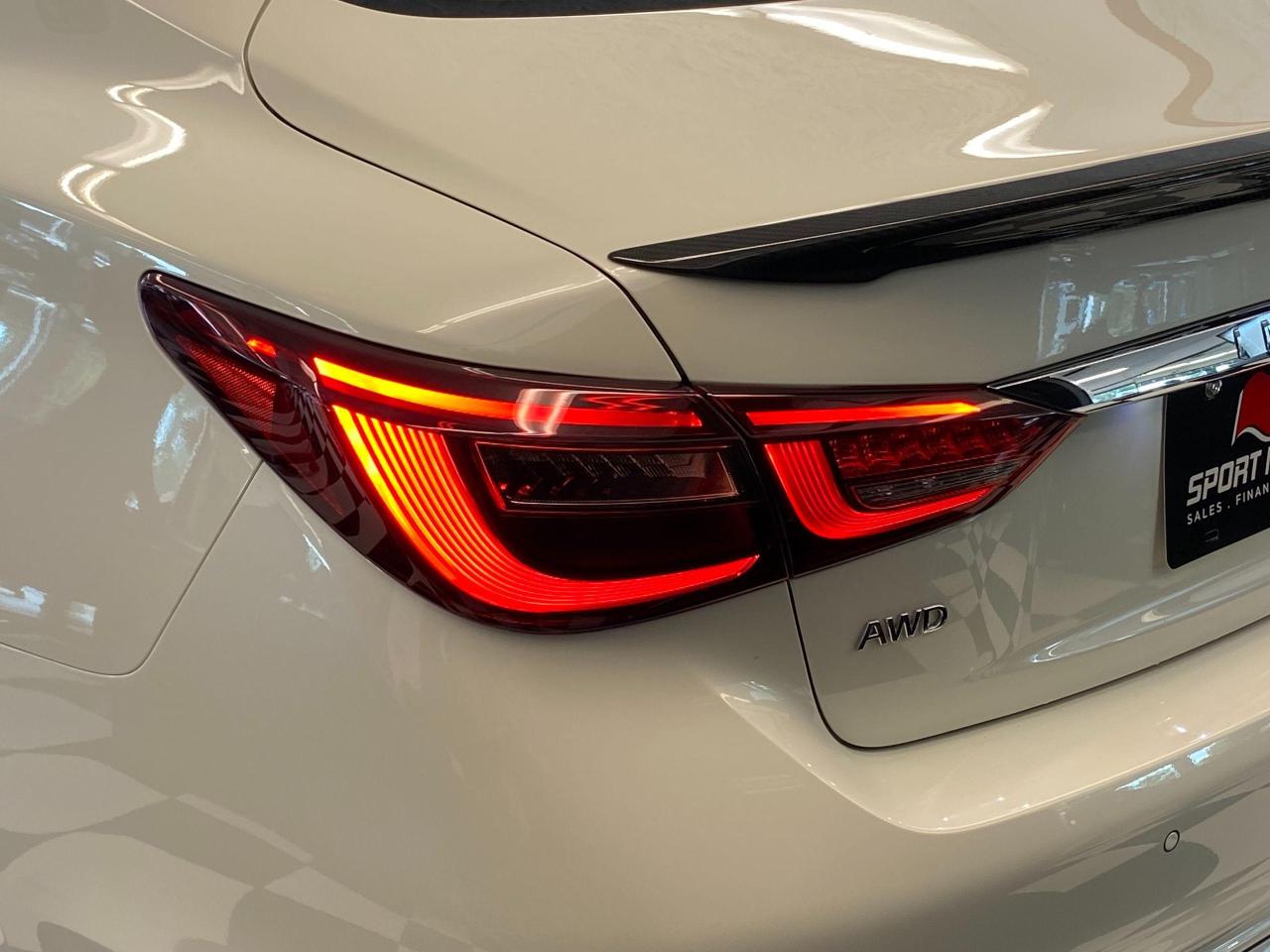 2019 Infiniti Q50 I-Line Red SPORT 400 AWD+TECH+360 Cam+CLEAN CARFAX - Photo #68
