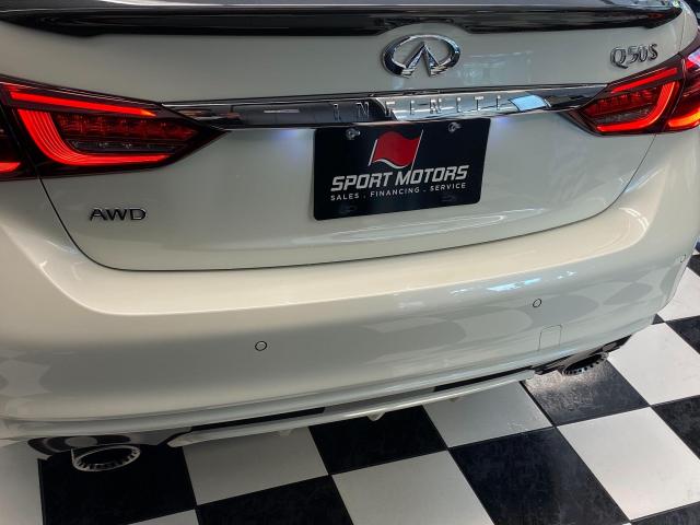 2019 Infiniti Q50 I-Line Red SPORT 400 AWD+TECH+360 Cam+CLEAN CARFAX Photo69