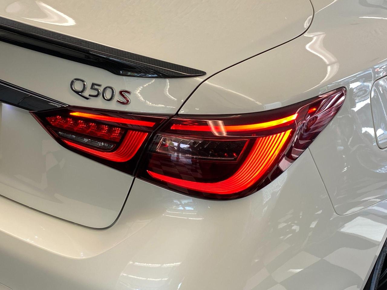 2019 Infiniti Q50 I-Line Red SPORT 400 AWD+TECH+360 Cam+CLEAN CARFAX - Photo #70