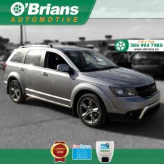 Used 2017 Dodge Journey Crossroad w/AWD Command Start, Backup Cam, Leather for sale in Saskatoon, SK