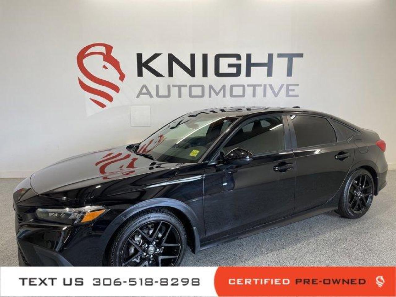 New 2022 Honda Civic Sedan Sport l Heated seats l Apple Carplay l Heated Wheel! for sale in Moose Jaw, SK