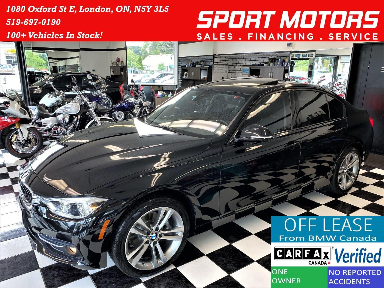 2017 BMW 3 Series 320i xDrive+GPS+BSM+360 Camera+PDC+CLEAN CARFAX