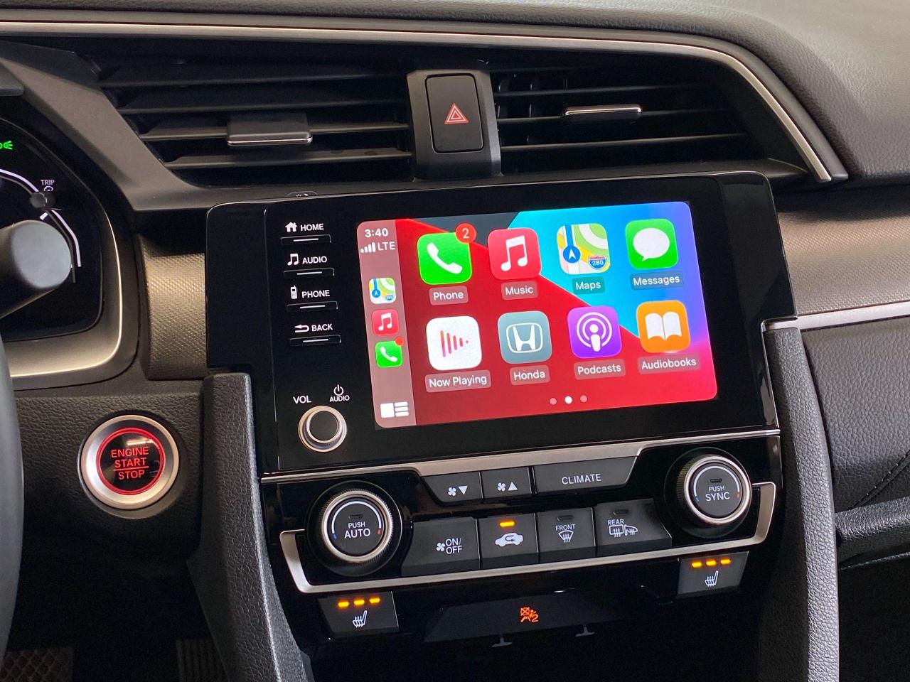 2020 Honda Civic EX+LaneKeep+Camera+ApplePlay+CLEAN CARFAX - Photo #10