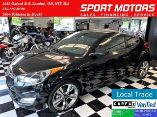 Used 2013 Hyundai Veloster TECH+GPS+Camera+New Tires+Brakes+CLEAN CARFAX for sale in London, ON