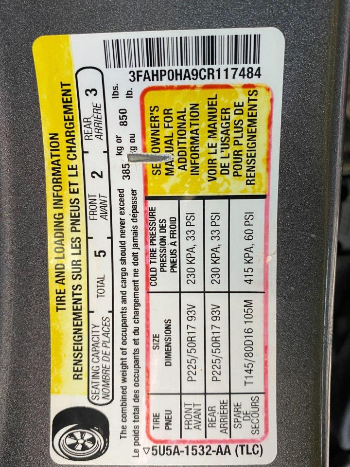 2012 Ford Fusion SE+New Tires & Brakkes+Power Options+CLEAN CARFAX - Photo #38