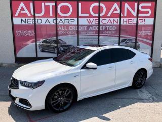 <p>***EASY FINANCE APPROVALS***ONE OWNER***NO ACCIDENTS-AWD-LEATHER-SUNROOF-NAVI-BACK UP CAM-BLUETOOTH-ALLOYS AND MUCH MUCH MORE!!!! THIS 2018 ACURA TLX MIDSIZE LUXURY SEDAN IS ONE OF THE MOST COMPETETIVE AND DEMANDING VEHICLES IN THE AUTO INDUSTRY, AND THERES PLENTY OF EVIDENCE TO SUPPORT THAT CLAIM. WHEN A MANUFACTURER CAN DELIVER A VEHICLE THATS THIS WELL BUILT, WELL MANNERED AND WELL,....ALL AROUND COMPETENT AS THE 2018 TLX ITS A TESTAMENT TO THE HIGH STAKES INVESTED IN THIS BEAUTIFUL PIECE OF ART. NOTHING COMES CLOSE TO IT IN TERMS OF COMFORT, SMOOTHNESS,FEATURES AND PRICE! THERES SO MUCH TO LOVE ABOUT THIS VEHICLE! PLENTY OF ATTENTION PAID TO THE FINEST DETAILS INSIDE AND OUT.  FLAWLESS, IMMACULATE, MECHANICALLY A+ DEPENDABLE, RELIABLE, COMFORTABLE, CLEAN INSIDE AND OUT. ATTRACTIVE AND SPORTY LOOKING. A MUST SEE! COME IN FOR A TEST DRIVE AND FALL IN LOVE TODAY!<br /><br /><br />****Make this yours today BECAUSE YOU DESERVE IT**** <br /><br /><br /><br />WE HAVE SKILLED AND KNOWLEDGEABLE SALES STAFF WITH MANY YEARS OF EXPERIENCE SATISFYING ALL OUR CUSTOMERS NEEDS. THEYLL WORK WITH YOU TO FIND THE RIGHT VEHICLE AND AT THE RIGHT PRICE YOU CAN AFFORD. WE GUARANTEE YOU WILL HAVE A PLEASANT SHOPPING EXPERIENCE THAT IS FUN, INFORMATIVE, HASSLE FREE AND NEVER HIGH PRESSURED. PLEASE DONT HESITATE TO GIVE US A CALL OR VISIT OUR INDOOR SHOWROOM TODAY! WERE HERE TO SERVE YOU!! <br /><br /><br /><br />***Financing*** <br /><br />We offer amazing financing options. Our Financing specialists can get you INSTANTLY approved for a car loan with the interest rates as low as 3.99% and $0 down (O.A.C). Additional financing fees may apply. Auto Financing is our specialty. Our experts are proud to say 100% APPLICATIONS ACCEPTED, FINANCE ANY CAR, ANY CREDIT, EVEN NO CREDIT! Its FREE TO APPLY and Our process is fast & easy. We can often get YOU AN approval and deliver your NEW car the SAME DAY. <br /><br /><br />***Price*** <br /><br />FRONTIER FINE CARS is known to be one of the most competitive dealerships within the Greater Toronto Area providing high quality vehicles at low price points. Prices are subject to change without notice. All prices are price of the vehicle plus HST, Licensing & Safety Certification. <span style=font-family: Helvetica; font-size: 16px; -webkit-text-stroke-color: #000000; background-color: #ffffff;>DISCLAIMER: This vehicle is not Drivable as it is not Certified. All vehicles we sell are Drivable after certification, which is available for $695 but not manadatory.</span> <br /><br /><br />***Trade***<br /><br />Have a trade? Well take it! We offer free appraisals for our valued clients that would like to trade in their old unit in for a new one. <br /><br /><br />***About us*** <br /><br />Frontier fine cars, offers a huge selection of vehicles in an immaculate INDOOR showroom. Our goal is to provide our customers WITH quality vehicles AT EXCELLENT prices with IMPECCABLE customer service. <br /><br /><br />Not only do we sell vehicles, we always sell peace of mind! <br /><br /><br />Buy with confidence and call today 1-877-437-6074 or email us to book a test drive now! frontierfinecars@hotmail.com <br /><br /><br />Located @ 1261 Kennedy Rd Unit a in Scarborough <br /><br /><br />***NO REASONABLE OFFERS REFUSED*** <br /><br /><br />Thank you for your consideration & we look forward to putting you in your next vehicle! <br /><br /><br /><br />Serving used cars Toronto, Scarborough, Pickering, Ajax, Oshawa, Whitby, Markham, Richmond Hill, Vaughn, Woodbridge, Mississauga, Trenton, Peterborough, Lindsay, Bowmanville, Oakville, Stouffville, Uxbridge, Sudbury, Thunder Bay,Timmins, Sault Ste. Marie, London, Kitchener, Brampton, Cambridge, Georgetown, St Catherines, Bolton, Orangeville, Hamilton, North York, Etobicoke, Kingston, Barrie, North Bay, Huntsville, Orillia</p>