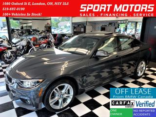 Used 2019 BMW 4 Series 430i xDrive M+TECH PKG+FINANCE @2.99! CLEAN CARFAX for sale in London, ON