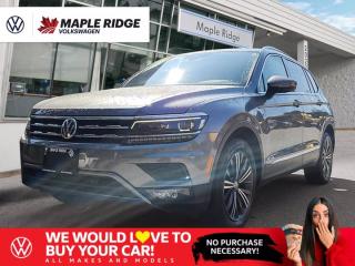 Used 2018 Volkswagen Tiguan Highline for sale in Maple Ridge, BC