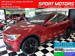 Used 2018 Alfa Romeo Stelvio Ti Sport AWD+Assist PKG2+Roof+GPS+CLEAN CARFAX for sale in London, ON