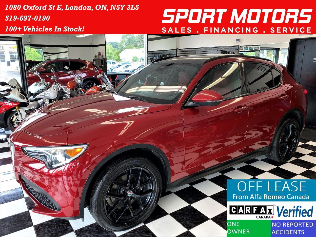 2018 Alfa Romeo Stelvio Ti Sport AWD+Assist PKG2+Roof+GPS+CLEAN CARFAX - Photo #1