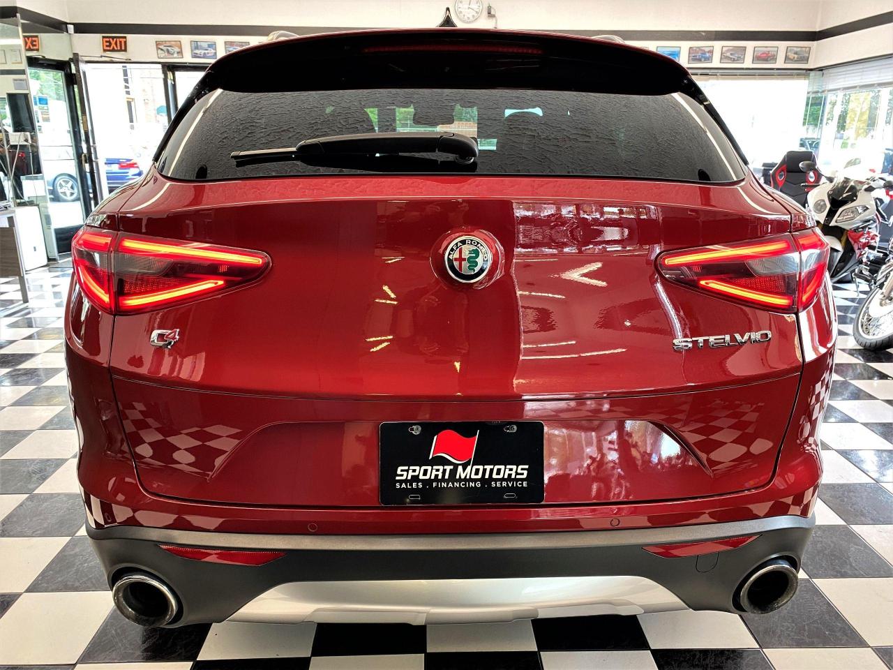 2018 Alfa Romeo Stelvio Ti Sport AWD+Assist PKG2+Roof+GPS+CLEAN CARFAX - Photo #3