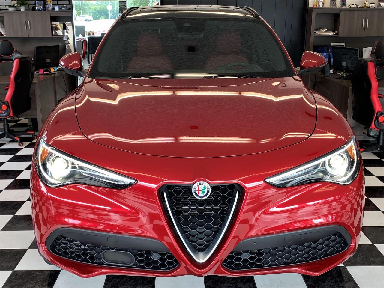 2018 Alfa Romeo Stelvio Ti Sport AWD+Assist PKG2+Roof+GPS+CLEAN CARFAX - Photo #6
