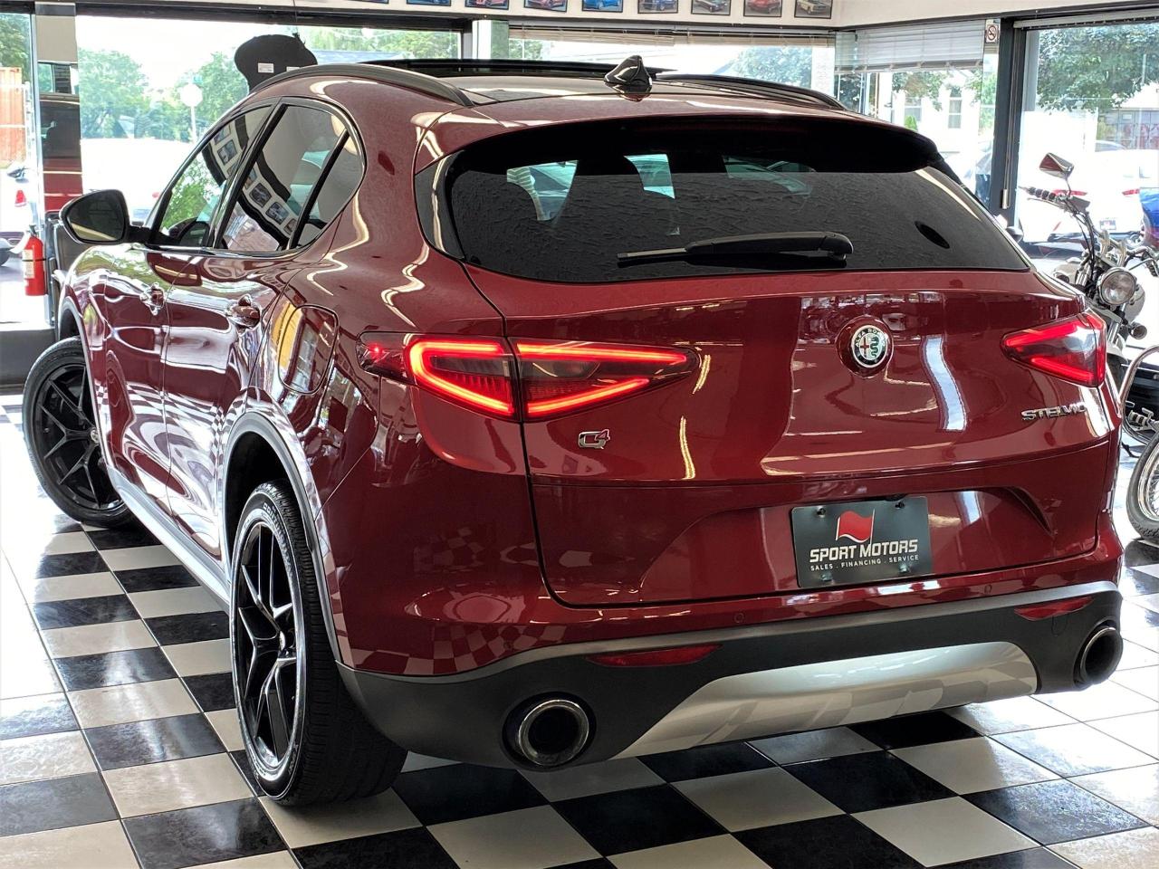 2018 Alfa Romeo Stelvio Ti Sport AWD+Assist PKG2+Roof+GPS+CLEAN CARFAX - Photo #16