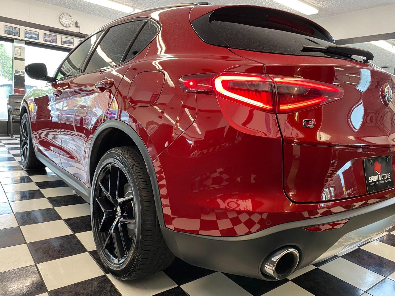 2018 Alfa Romeo Stelvio Ti Sport AWD+Assist PKG2+Roof+GPS+CLEAN CARFAX - Photo #49