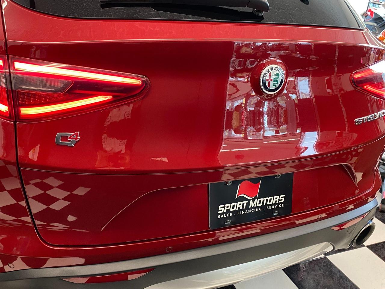 2018 Alfa Romeo Stelvio Ti Sport AWD+Assist PKG2+Roof+GPS+CLEAN CARFAX - Photo #74