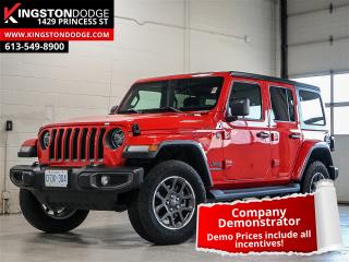Used 2021 Jeep Wrangler Unlimited Unlimited Sahara 80th Anniversary | DEMO | for sale in Kingston, ON