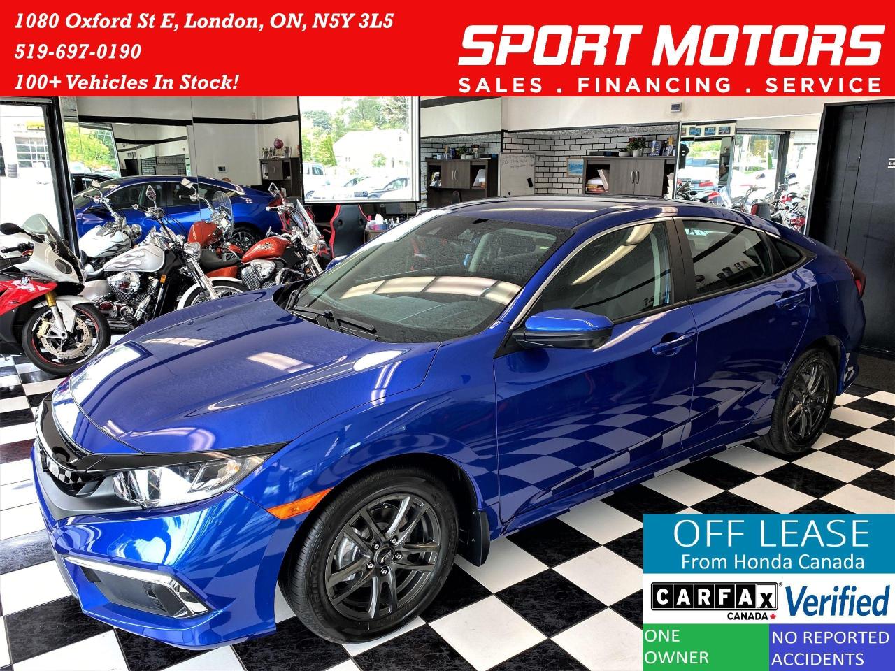 2019 Honda Civic LX+LKA+Camera+ApplePlay+AdaptiveCruise+CLEANCARFAX