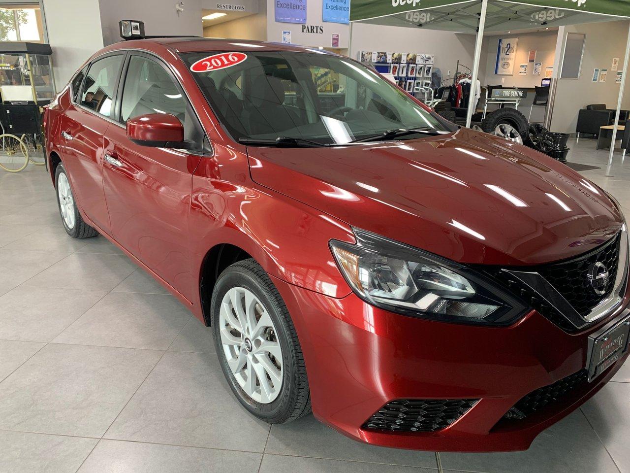 Used 2016 Nissan Sentra 1.8 SV for sale in Winnipeg, MB