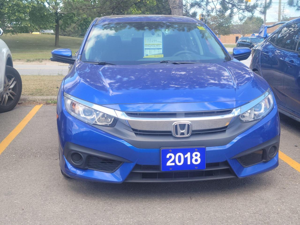 Used 2018 Honda Civic EX for sale in Brampton, ON