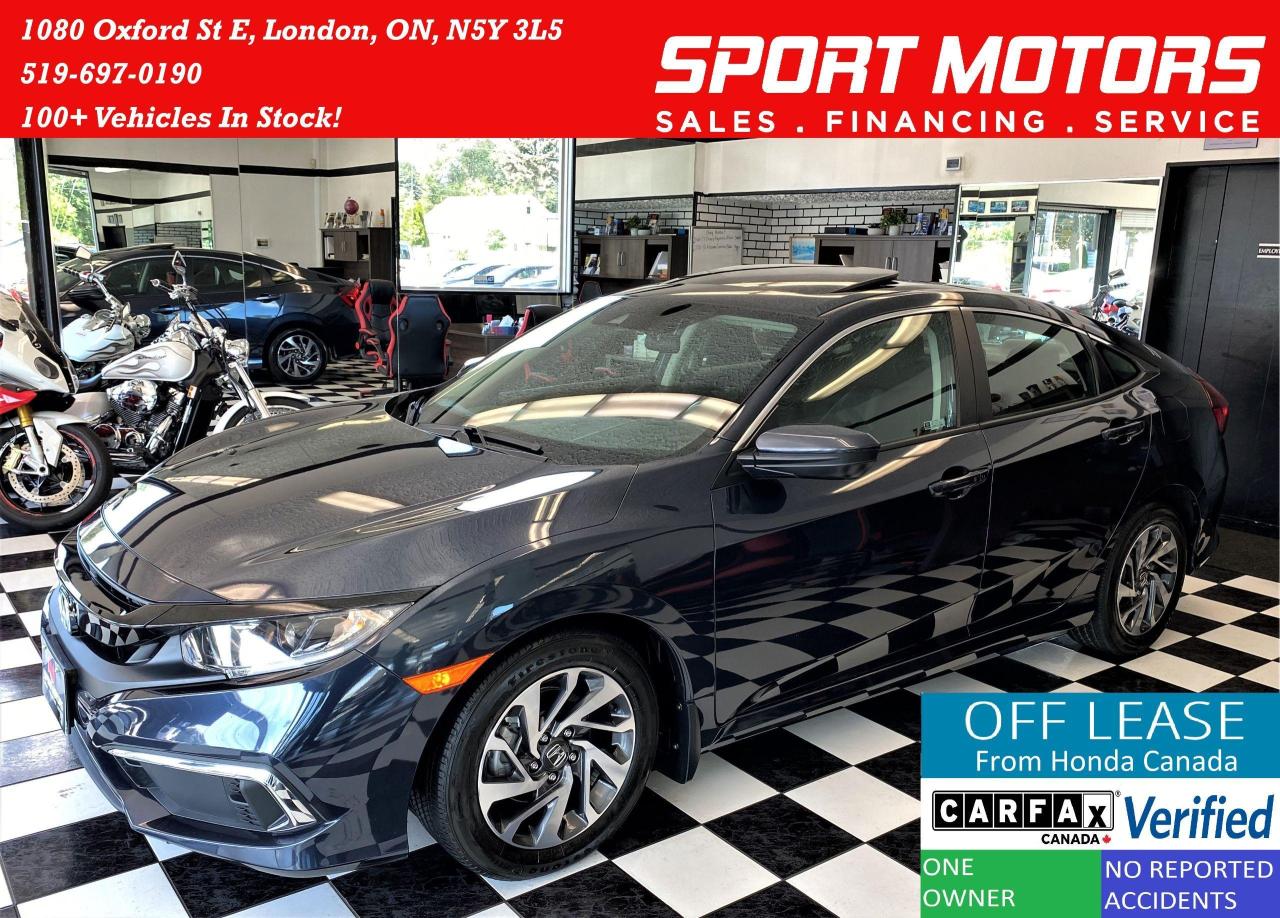 2019 Honda Civic EX+LaneKeep+Camera+ApplePlay+CLEAN CARFAX