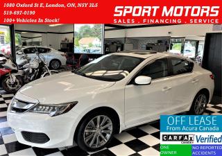 Used 2017 Acura ILX PREMIUM+New Tires+Brakes+BlindSpot+CLEAN CARFAX for sale in London, ON