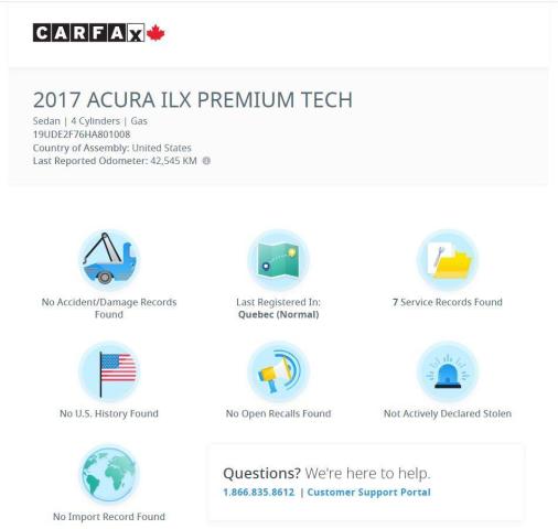 2017 Acura ILX PREMIUM+New Tires+Brakes+BlindSpot+CLEAN CARFAX Photo13