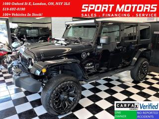 Used 2017 Jeep Wrangler Sahara 4x4+Remote Start+Heated Seats+CLEAN CARFAX for sale in London, ON