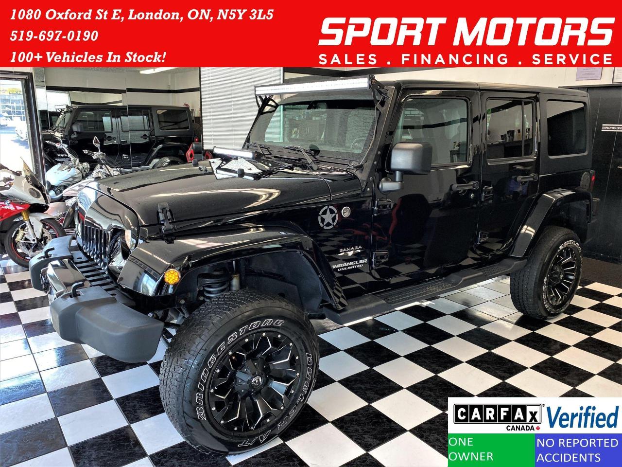 2017 Jeep Wrangler Sahara 4x4+Remote Start+Heated Seats+CLEAN CARFAX - Photo #1