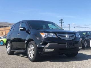 <p>Take command of the road in the 2007 Acura MDX!</p><p>This is a superior vehicle with GREAT price affordability!  </p><p>FOR YOUR SAFETY WE WORK BY APPOINTMENTS ONLY!!! PLEASE CALL 778-385-0572 TO MAKE AN APPOINMENT!</p>