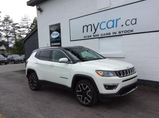 Used 2020 Jeep Compass Limited PANOROOF, LEATHER, NAV, HEATED SEATS, WOW!! for sale in Richmond, ON