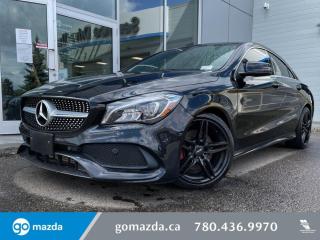 Used 2018 Mercedes-Benz CLA-Class 250 - 4MATIC, LEATHER, NAV, BACK UP, HEATED SEATS AND MORE for sale in Edmonton, AB