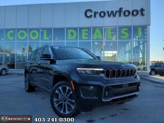 New 2021 Jeep Grand Cherokee All-New L Overland for sale in Calgary, AB