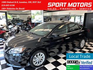 Used 2017 Nissan Sentra SV+Camera+Heated Seats+Sunroof+ACCIDENT FREE for sale in London, ON