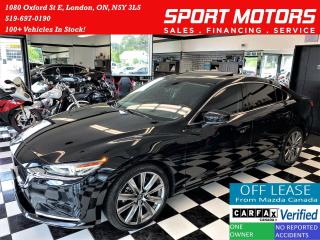 Used 2018 Mazda MAZDA6 GT+Cooled Leather+GPS+Adaptive Cruise+CLEAN CARFAX for sale in London, ON