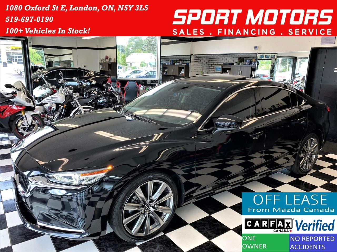2018 Mazda MAZDA6 GT+Cooled Leather+GPS+Adaptive Cruise+CLEAN CARFAX - Photo #1