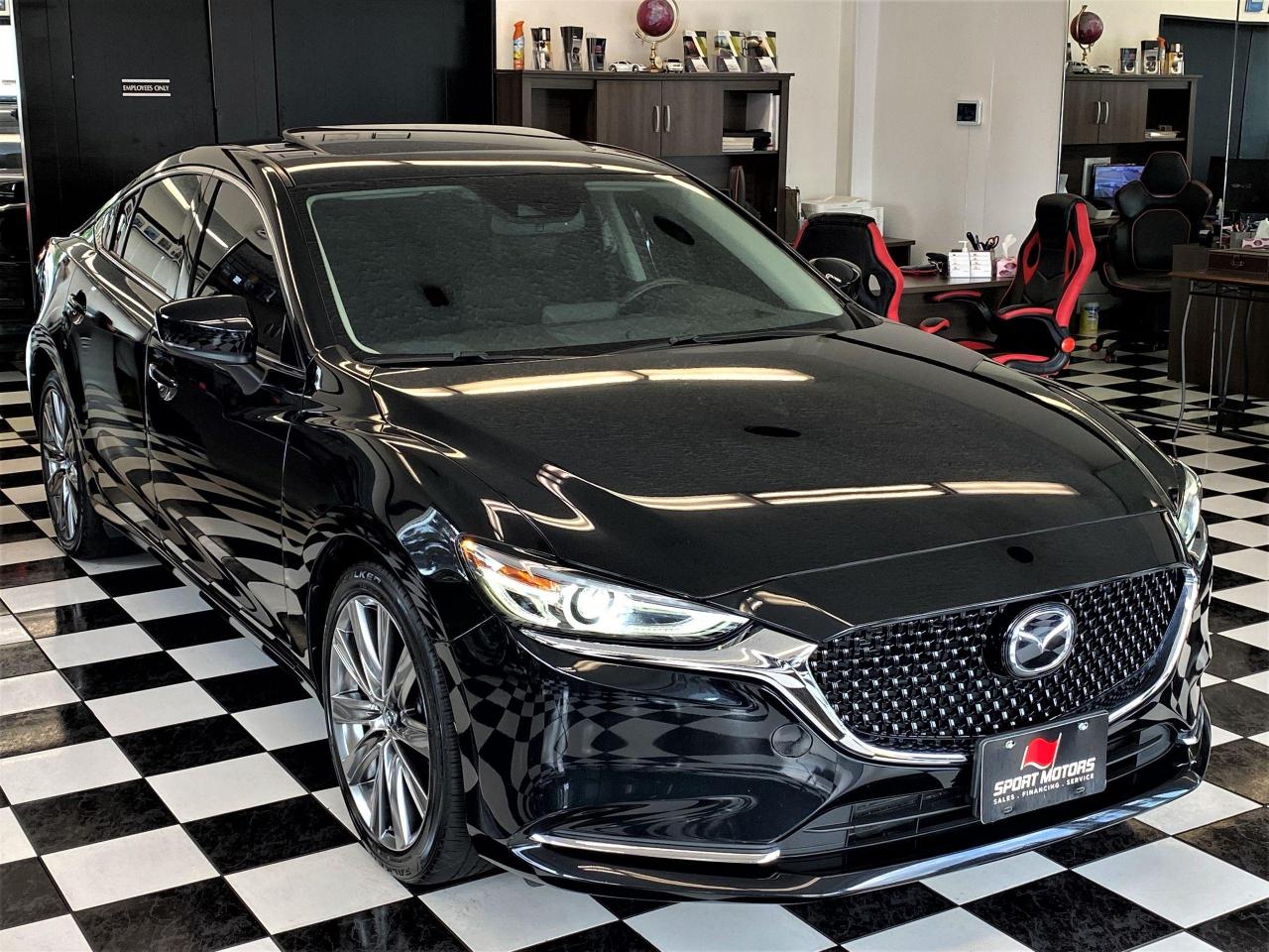 2018 Mazda MAZDA6 GT+Cooled Leather+GPS+Adaptive Cruise+CLEAN CARFAX Photo5