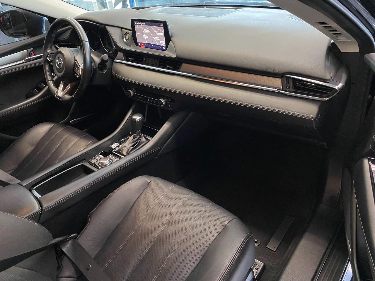 2018 Mazda MAZDA6 GT+Cooled Leather+GPS+Adaptive Cruise+CLEAN CARFAX Photo21