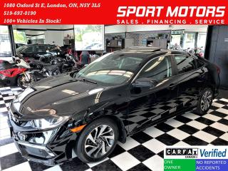 Used 2019 Honda Civic EX+LaneKeep+Camera+ApplePlay+CLEAN CARFAX for sale in London, ON